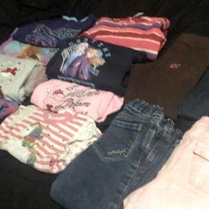 Bundle of girls clothes